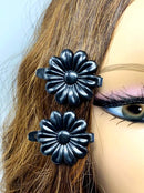 Tara Girls Self Hinge Plastic Bow Hair Barrettes Selection Pack Of 2 (BR67-109) Tara