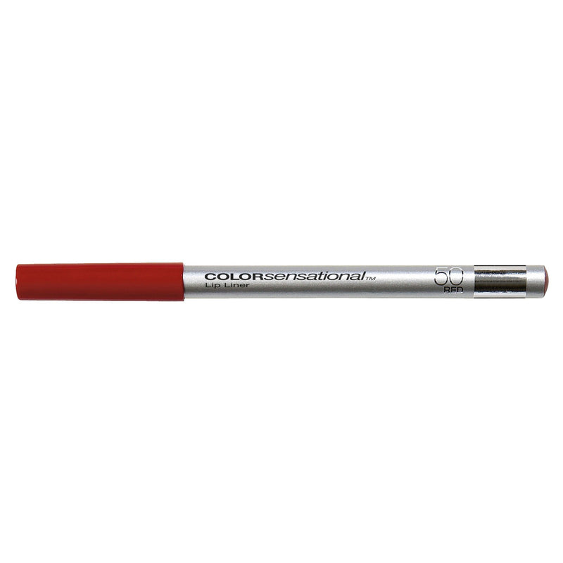 Maybelline New York ColorSensational Lip Liner, Red 50, 0.04 Ounce Maybelline New York