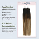 Ugeat Microbead Hair Extensions Human Hair Remy Hair Extensions Light Brown Hair Extensions