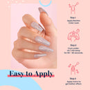 Beetles Jelly Gilitter Gel Nail Polish Set- 6pcs Colors Summer Rainbow Crystal Glitter Gel Polish See Through Nail Trend 2020 Soak Off Nail Polish Gel Manicure Kit Nail Art Design DIY Home beetles Gel Polish