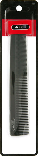 ACE GOODY ACE All Purpose Hair Comb - 7 Inch, Black - Great for All Hair Types - Fine Comb Teeth for Thin to Medium Hair,61286 ACE