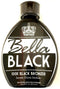 Bella Black 100X Bronzer Tanning Lotion – Premium Tanning Bed Lotion with Extreme Silicone Emulsion and Banana Fruit Extract – Instant Results – Dark Tanning Lotion for Indoor Tanning Beds - 13.5oz Dolce Vita