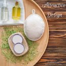TSA Approved Clear Travel Toiletry Bag And Portable Paper Hand Soap For Camping, Travel, Public Restrooms - Unscented, No Dyes. BORSALI