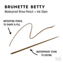 Urban Decay Brow Blade, Brunette Betty - Waterproof Eyebrow Pencil & Ink Stain - Brow Tint with the Precision & Definition of Microblading URBAN DECAY Store