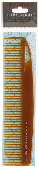 Cricket Ultra Smooth Dressing Comb for Hair Cutting and Styling, Anti-Frizz Cricket