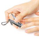 (6 Pack) Nail Clippers Set Stainless Steel Fingernail Clippers, Toenail Clippers, Sharpest Nail Cutter Heavy Duty Curved Edge For Adults Men Women with Swing Out Nail Cleaner/File for Salon Home Use ZALIK
