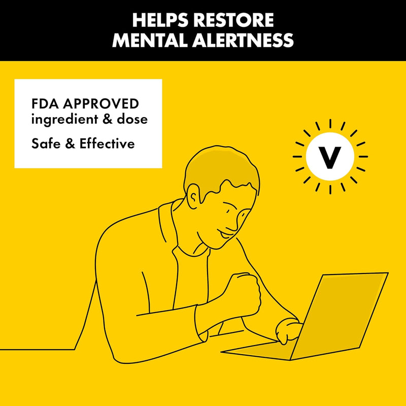 Vivarin, Caffeine Pills, 200mg Caffeine per Dose, Safely and Effectively Helps You Stay Awake, No Sugar, Calories or Hidden Ingredients, Energy Supplement, 40 Tablets Infinity Warehouse