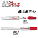 Maybelline New York Superstay 24, 2-step Lipcolor, Wear On Wildberry 045 Maybelline New York