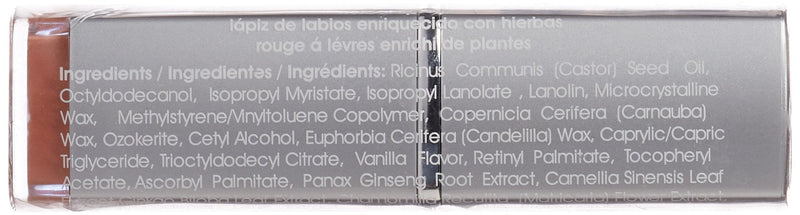 Palladio Herbal Lipstick, Nude, Rich Pigmented and Creamy Lipstick, Infused with Aloe Vera, Chamomile & Ginseng, Prevents Lips from Drying, Combats Fine Lines, Long Lasting Lipstick Palladio