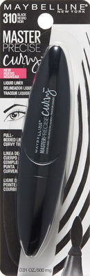 Maybelline New York Master Precise Curvy Liquid Eyeliner, Black, 0.01 oz. Maybelline New York