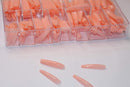 ALLKEM Soft Gel Pink Tone Extra Long Ballerina Soft Gel False Press on Nails full cover 500 Pcs Set ALLKEM Store