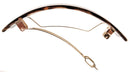 France Luxe Rectangle Volume Barrette - Lasco France Luxe