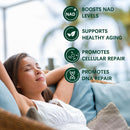 ESUNM Liposomal NAD+ Supplement with Resveratrol, NMN Supplement NAD Resveratrol Support Cellular Health, Stamina & Healthy Aging,Third-Party Tested，80 Capsules Infinity Warehouse