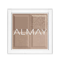 Eyeshadow Palette by Almay, Longlasting Eye Makeup, Single Shade Eye Color in Matte, Metallic, Satin and Glitter Finish, Hypoallergenic, 130 The World Is My Oyster, 0.1 Oz Almay