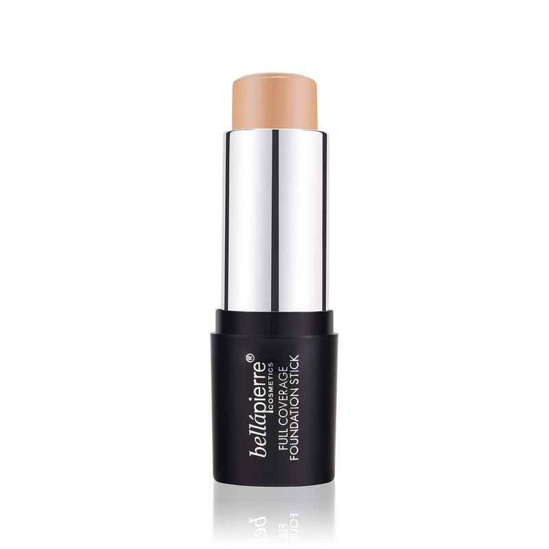 bellapierre Foundation Stick | Smooth, Flawless Satin Finish | Sheer Coverage | Conceals Pores and Imperfections | Non-Toxic and Paraben Free | Great for Travel Compact Tube - 0.35 Oz. (Light) bellapierre