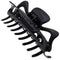Camila Paris CP3028 French Hair Clip for Women, 4.5 inch Black for Thick Volume Hair, Girls Hair Claw Clips Jaw, Durable Styling Hair Accessories for Women, Strong Hold No Slip Grip, Made in France Camila