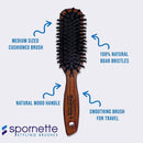 Spornette DeVille Boar Bristle Hair Brush Set SPORNETTE