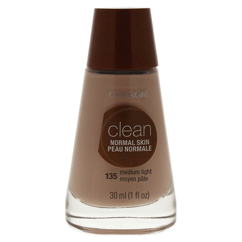 CoverGirl Clean Normal Skin, 135 Medium Light, 1 Ounce COVERGIRL