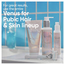 Gillette Venus for Bikini Pubic Hair and Skin, Womens Razors, 4 Razor Blade Refills for Intimate Grooming Gillette Venus