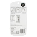 Amazon Brand - Solimo 5-Blade Razor for Women, Handle, 2 Cartridges & Shower Hanger (Cartridges fit Solimo Razor Handles only) Solimo