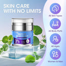 Silicone Scar Cream for Surgical Scars, 3% Dimethicone Complex Silicone Scar Gel for Old & New Scars, C-Section, Pregnancy, Acne, Injury, Keloids, Burns, Non-Irritating Scar Removal Cream(55ML) Infinity Warehouse