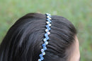 Yeshan Teeth Comb Headbands For Women with Rhinestone and Crystal beaded Hairband,Pack of 4 Yeshan