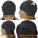 QTHAIR 14A Body Wave Headband Human Hair Wig Glueless None Lace Front Wig Brizilian Virgin Hair Wear and Go Wig for Black Women 150% Density QTHAIR Store