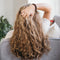 Burlybands Large Hair Ties for Thick Heavy or Curly Hair. No Slip No Damage Seamless Ponytail Holders Scrunchies Sports Thick Hair Ties - Hair Bands - Curly Hair Accessories (Brown 3 Pcs) Burlybands