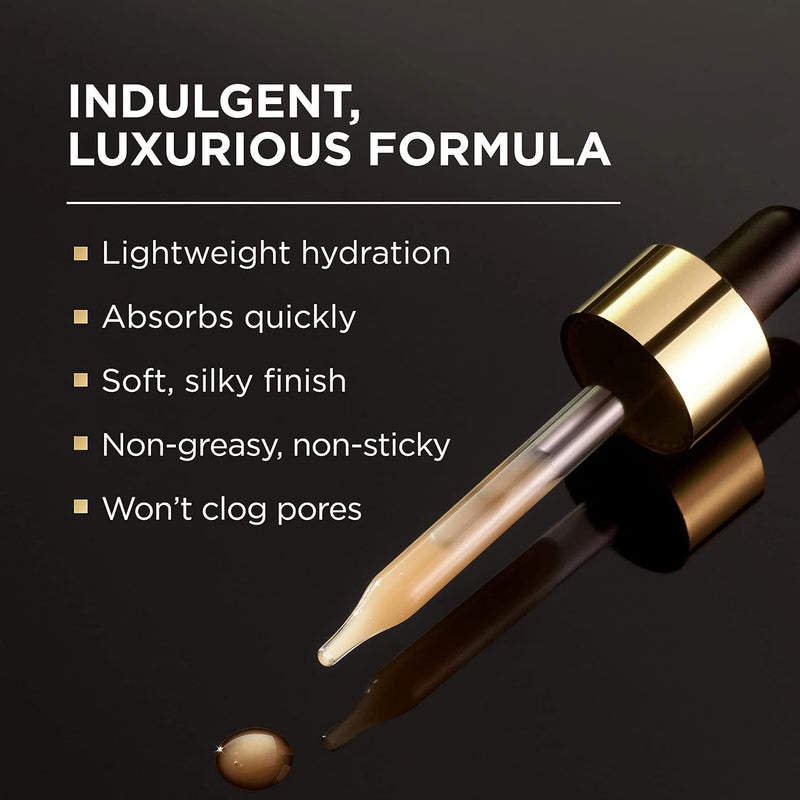 L'Oreal Paris Age Perfect Anti-Aging Midnight Face Serum, Reduce Wrinkles 1oz + Eye Cream Sample Infinity Warehouse