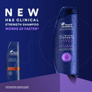 Head & Shoulders Clinical Strength Dandruff Shampoo Twin Pack, Advanced Oil Control with Refreshing Citrus, 13.5 Oz Each Head & Shoulders