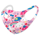 Kid's Face Washable and Reusable Protective Gear Bandanas Unicorn Kitty Animal Themed (Girl-4set) INSTALASHES