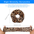 Velvet Scrunchies with Pocket Hidden Zipper Stash Hair Ties Elastic Bands for Girls Women Hair Accessories Great Scrunchy 4Pcs for Friends qiyue