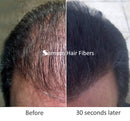 Samson Hair Fibers for Thinning Hair - 100% Undetectable Natural Formula - Completely Conceals Hair Loss in Seconds. Covers bald spots. Thicken your hair instantly - 25 Grams Refill (DARK BROWN) SAMSON HAIR FIBERS