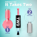 Sally Hansen Miracle Gel It Takes Two Rain glow, 2 x .12 fl oz Sally Hansen