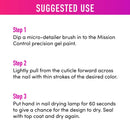 Young Nails Over Drive-Mission Control, Over Drive, 0.12 Fl Oz (Pack of 1) Young Nails