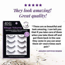Ardell False Eyelashes Mega Volume 253, 2 packs (4 pairs per pack) Ardell
