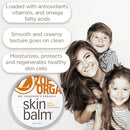 Zoe Organics - Dr. Shannon's Organic Skin Balm, Supports Skin Woes from Chapped Cheeks to Eczema, Restoring Aging and Scarred Skin, Safe for All Skin Types and Ages (2 Ounces) Zoe Organics
