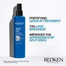 Redken Extreme Anti-Snap Anti-Breakage Leave-In Treatment | for Distressed Hair | Fortifies & Helps Reduce Breakage | Infused with Proteins | Updated Packaging | 8.5 Fl. Oz. REDKEN
