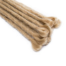 20" Dreadlock Extension Ombre For Hip-Hop Synthetic Heat Resistant Faux Locs Dread Reggae Extension Twist Braiding Faux Locs Crochet For Man Women (10strands/2packs,ash blonde) S-noilite