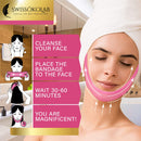 Reusable Face Slimming Strap Double Chin Reducer V Line Mask Chin Up Patch Chin V Up Contour Tightening Firming Face Lift Tape Neck Bandage V-Line Lifting Patches V Shaped Belt (Lifting Mask Bandage) SWISSÖKOLAB Store