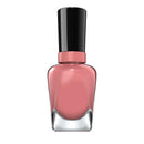 Sally Hansen Miracle Gel Nail Polish, Shade Mauve-olous 244 with Shiny Top Coat Duo Pack Sally Hansen