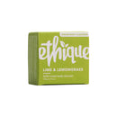 Ethique Cream Body Wash Bar for Sensitive Skin - Lime and Lemongrass - Natural Body Cleanser, Hydrating Coconut Butter, Soap Free, pH Balanced, Vegan, Plastic Free Compostable and Zero Waste, 3.7 oz. Ethique