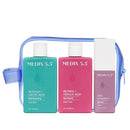 MEDIX 5.5 Best Sellers Travel Kit Skin Care Set - Retinol Body Lotion + Glycolic Acid Exfoliating Body Wash + 20% Vitamin F Body Oil 3PC Skincare Set | Crepey Skin Care Treatment, 3 Piece Travel Kit Infinity Warehouse