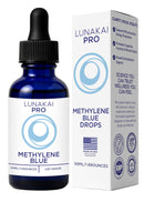 Lunakai PRO USA Made Methylene Blue Capsules Pharmaceutical Grade with Vitamin C, B6, B12 – 3rd-Party Tested Daily Brain & Focus Support Supplement for Humans, 60ct Infinity Warehouse