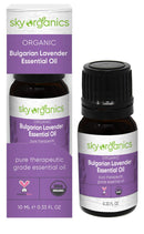 Organic Lavender Essential Oil by Sky Organics (10 ml.) 100% Pure Steam-distilled USDA Organic Lavender Essential Oil Natural Lavender Oil for Aromatherapy Diffuser Massage Candles and DIY Sky Organics Store
