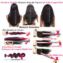 QTHAIR 12A Brazilian Body Wave Human Hair(20" 20" 20",300g,Natural Black) 100% Unprocessed Brazilian Virgin Hair for Black Women QTHAIR