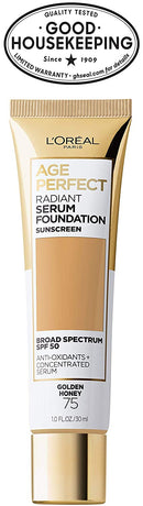 L'Oreal Paris Age Perfect Radiant Serum Foundation with SPF 50, Golden Honey, 1 Ounce L'Oreal Paris Store