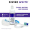 Divine White Dual-Action Stain Removal Aligner/retainer Cleaner and Teeth Whitening Foam- Hydrogen Peroxide-Good for Invisalign, ClearCorrect, SmileDirectClub, Candid, Byte -Oral Care-Foam Toothpaste DIVINE WHITE