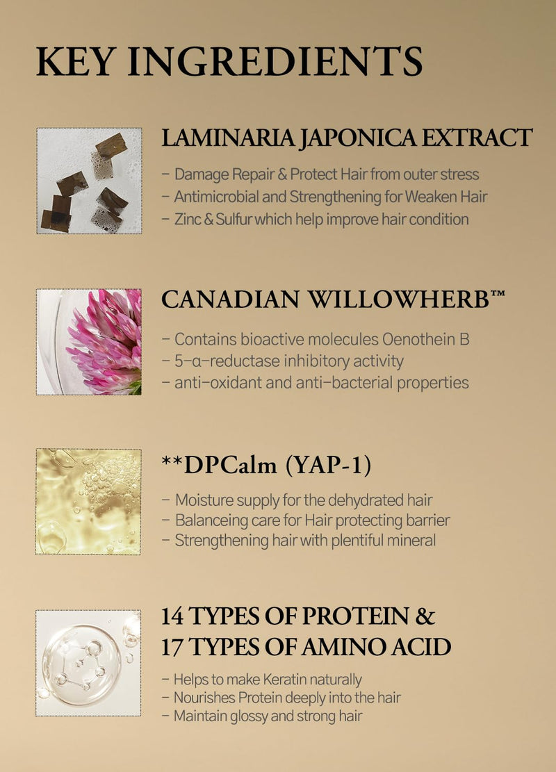 laferme Laminaria Conditioner with Organic Ingredient, Damaged Hair Care Korean Conditioner, Hydrating & Smoothing, Anti-Frizz, Sulfate & Paraben Free, for Women & Men, 33.81 Fl Oz, Pine & Eucalyptus Infinity Warehouse