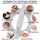 Professional Nail Files, Emery Board Nail File for Natural Nails 100/180/240 Grit Nail Files for Acrylic Nails 12pcs Fine Grit Nail File Manicure Tools Coarse Washable Fingernail Files… (100/180 Grit) BLESWIN